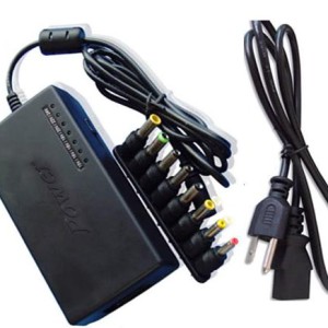 Universal Laptop Charger Multi-Port AC Adapter – 100V-240V Multi-Connector Power Supply with Durable & Long-Lasting Design for All Laptops