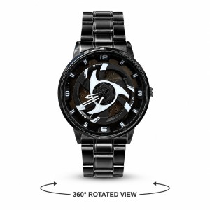 Wheel Rim Rotating Watch