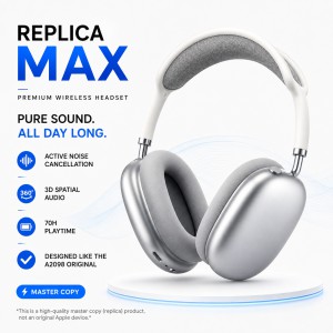 AirPods Max Wireless Over-Ear Headset (Premium Master Copy) – Model A2098 with Active Noise Cancellation, Spatial Audio & Long Battery Life