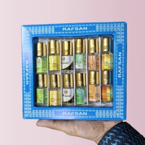 12-Piece Halal Attar Fragrance Set