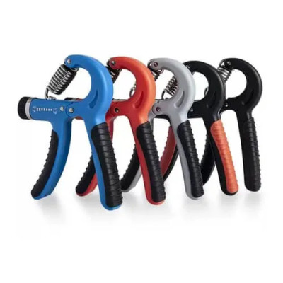 Adjustable Power Exercise Gripper Strengthener Hand Grip with Counter 5kg to 60kg Presser 1 pc