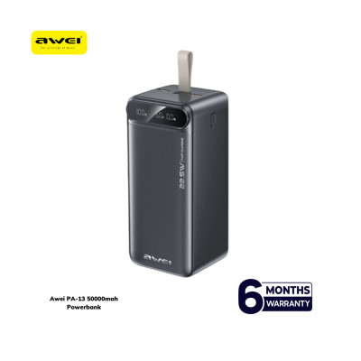 Awei PA-13 50000mAh 22.5W Fast Charging Powerbank