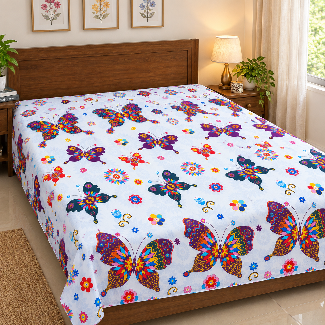 Premium Waterproof Bed Sheet - Design 2