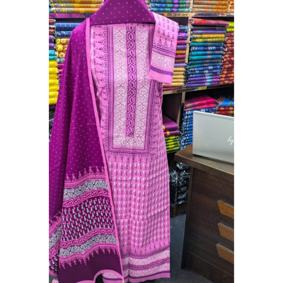 Exclusive Cotton Printed Three Piece for Women